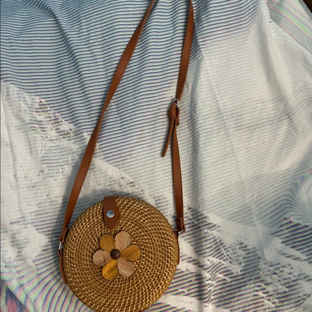 Woven Shoulder Bag